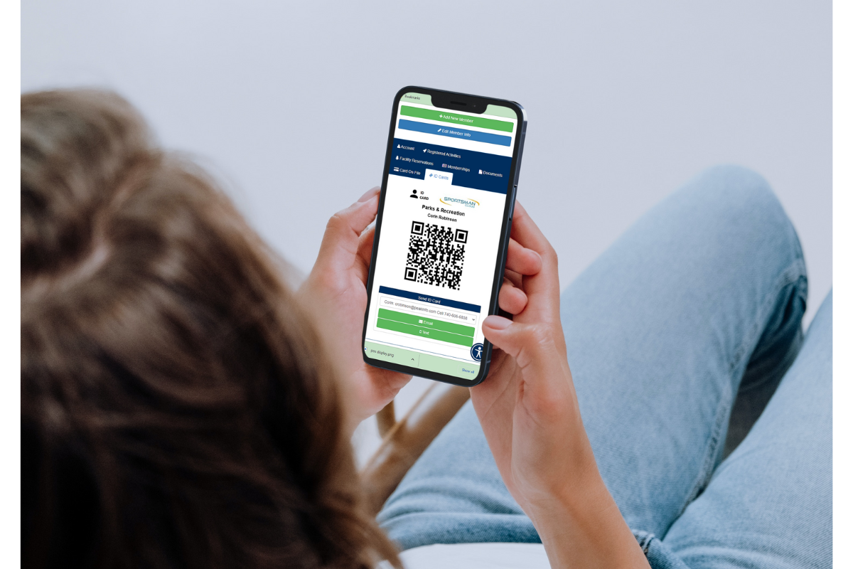 screenshot of Sportsman Web